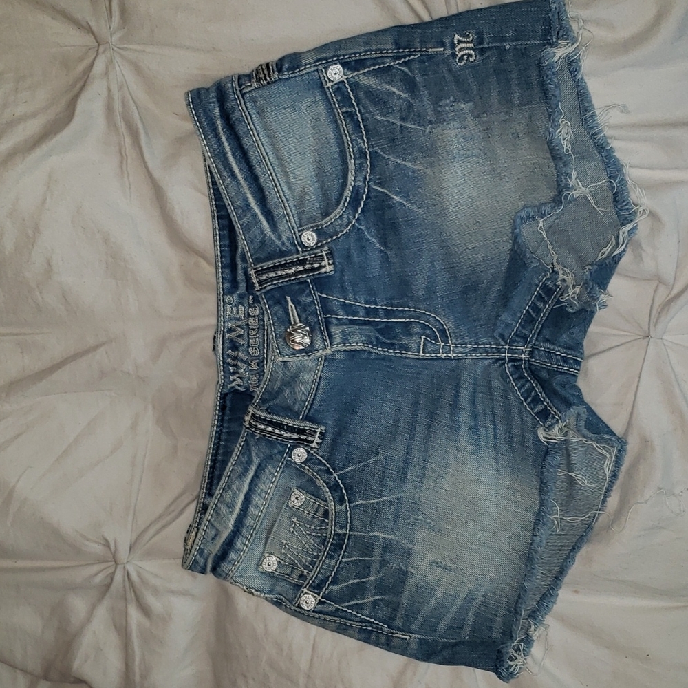 Miss Me Cutoff Jean Shorts